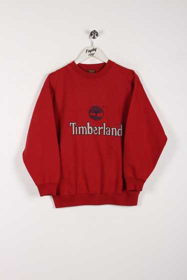 90's Timberland Sweatshirt Red Small