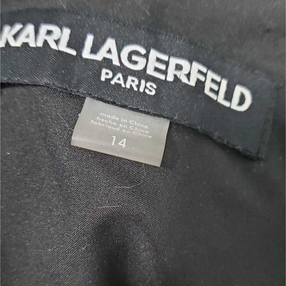 Karl Lagerfeld Paris Black Jumper Dress - image 6