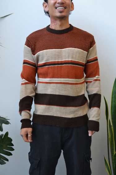 70s Striped Pullover