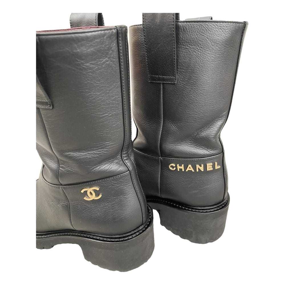 Chanel Leather boots - image 2