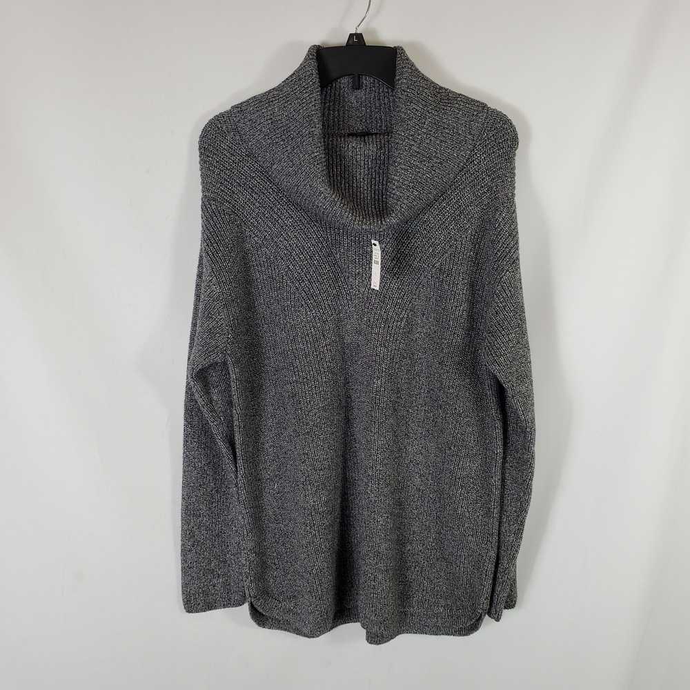 Talbots Women Grey Turtleneck Sweater L NWT - image 1