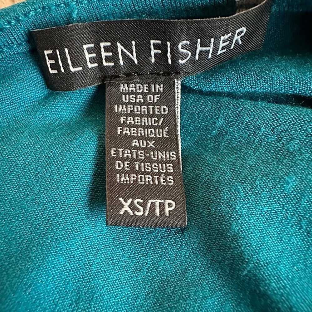 Eileen Fisher XS/TP Sleeveless Empire waist Asymm… - image 3