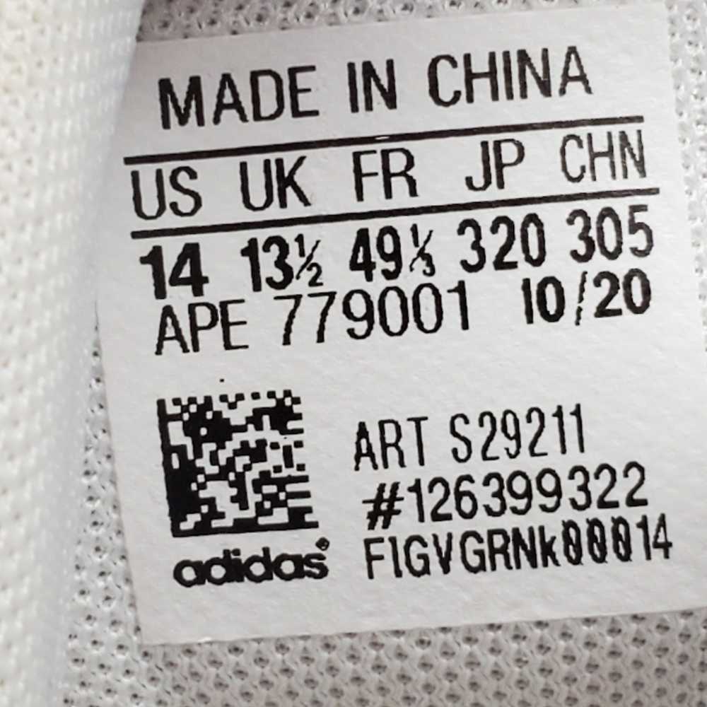 MEN'S ADIDAS HARDEN VOL. 5 S29211 WHITE/GREY SIZE… - image 6