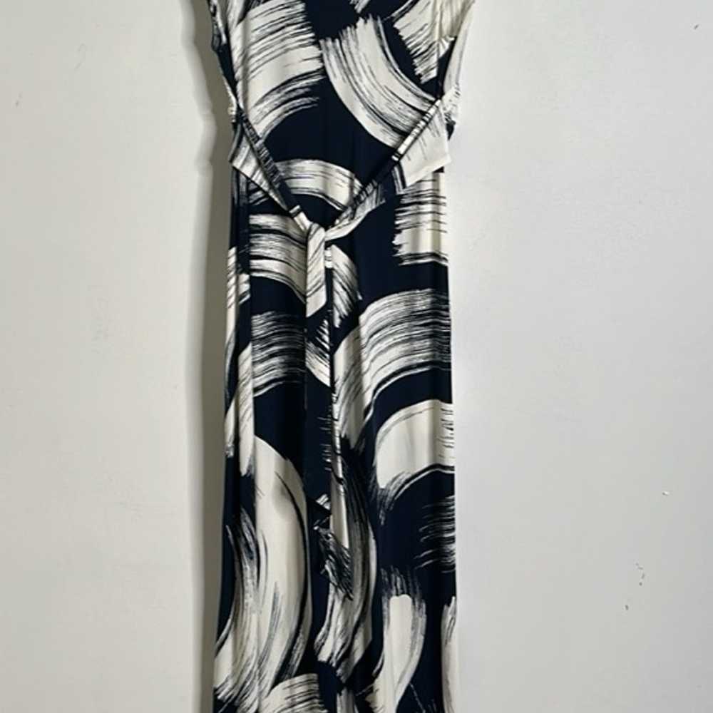 Eliza j Printed black and white Maxi Dress size m… - image 5