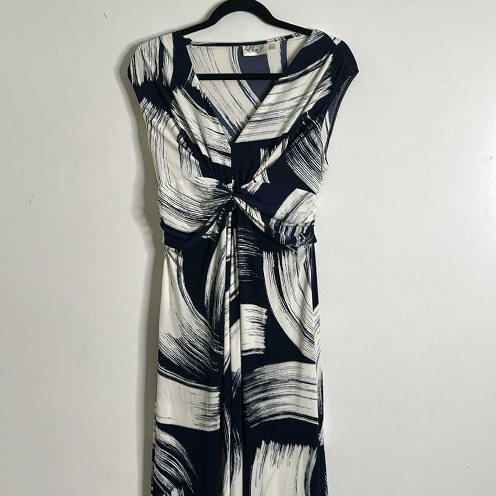 Eliza j Printed black and white Maxi Dress size m… - image 9
