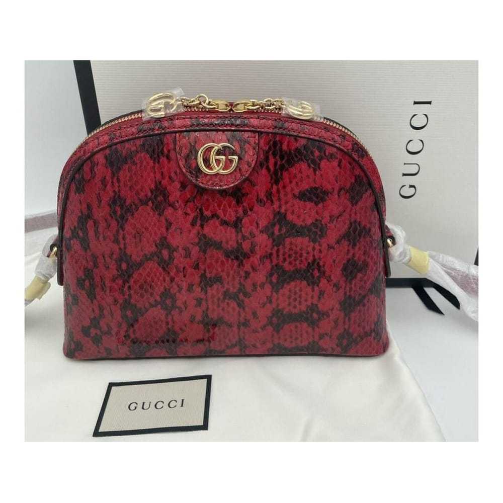 Gucci Python handbag - image 9