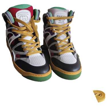 Gucci Vegan leather trainers - image 1