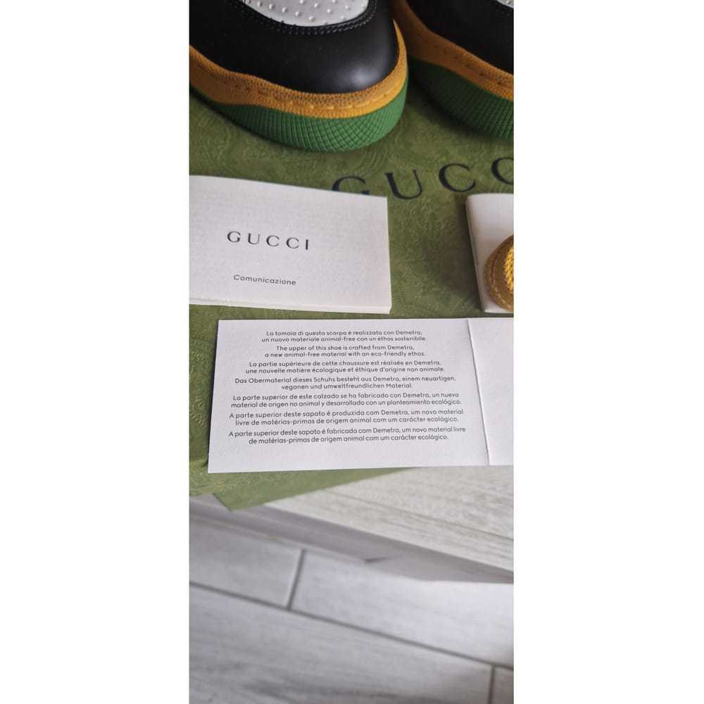 Gucci Vegan leather trainers - image 2