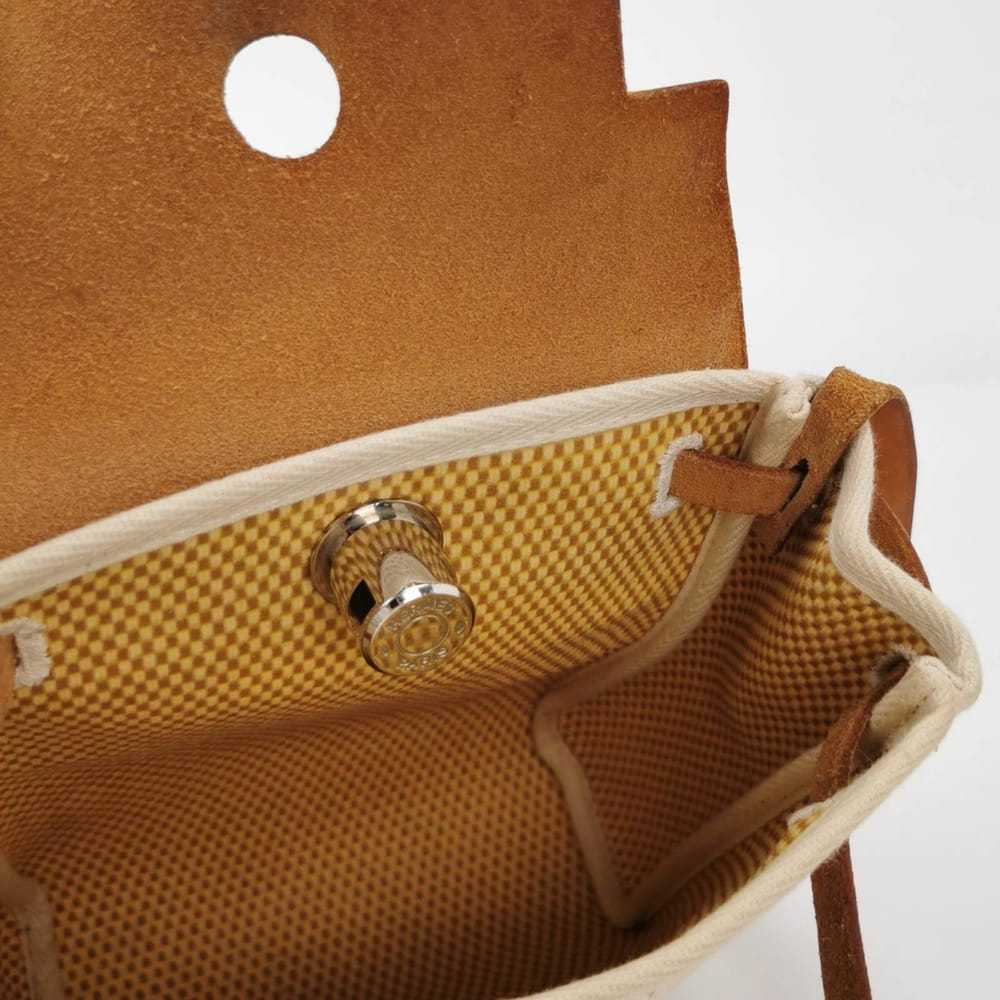 Hermès Herbag cloth handbag - image 9