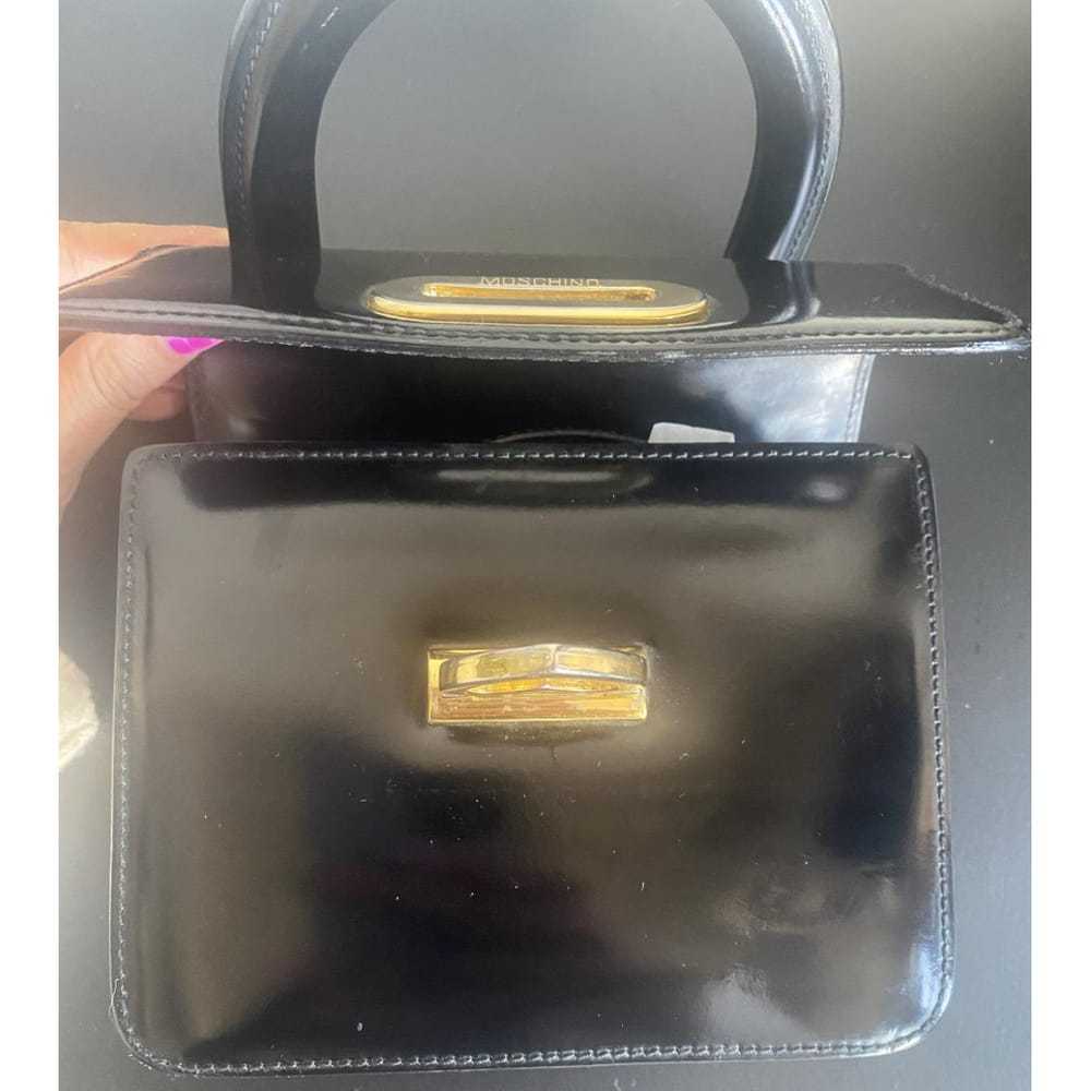 Moschino Leather mini bag - image 8