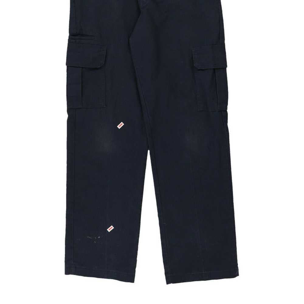 Dickies Cargo Cargo Trousers - 30W 30L Navy Cotton - image 6