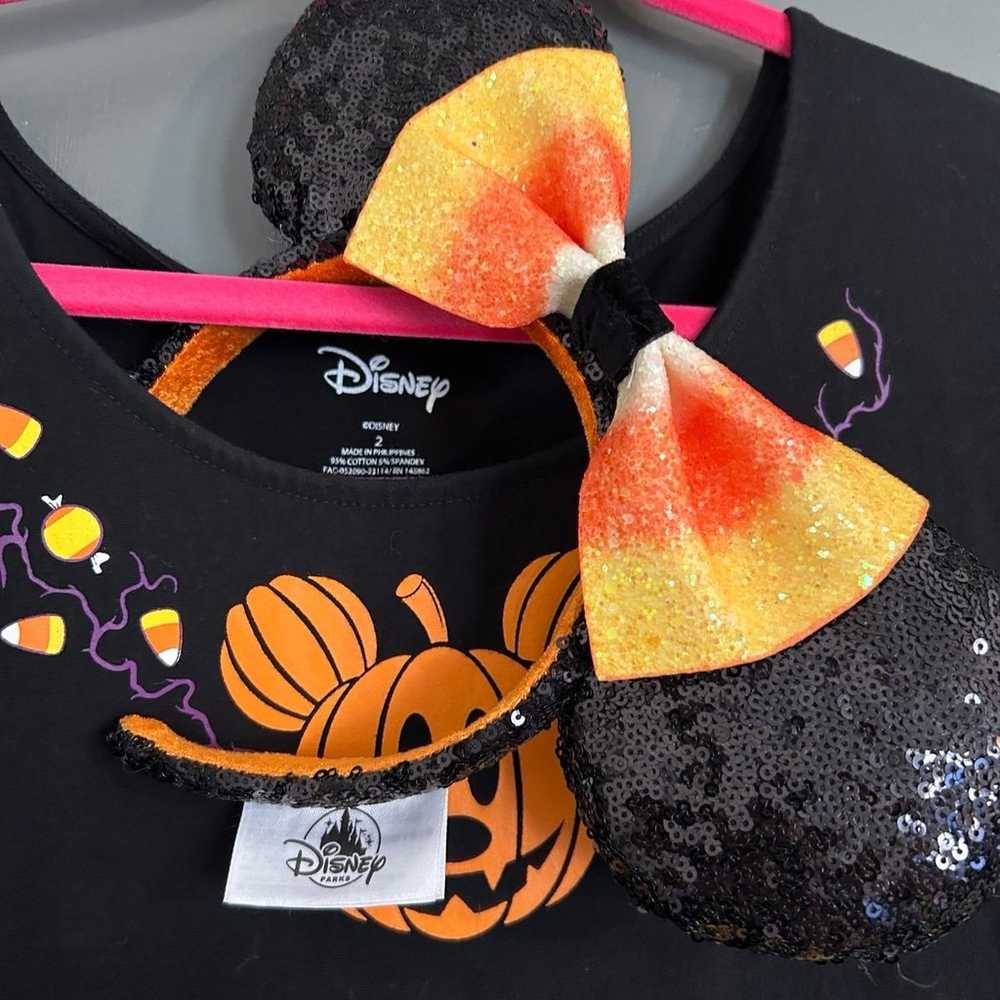 Torrid Halloween Mickey dress and Minnie Ears - image 4