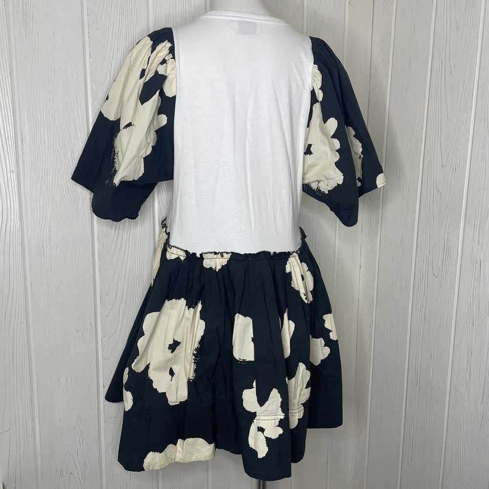 Tanya Taylor Lesley Dress M Shadow Blossom Black … - image 3