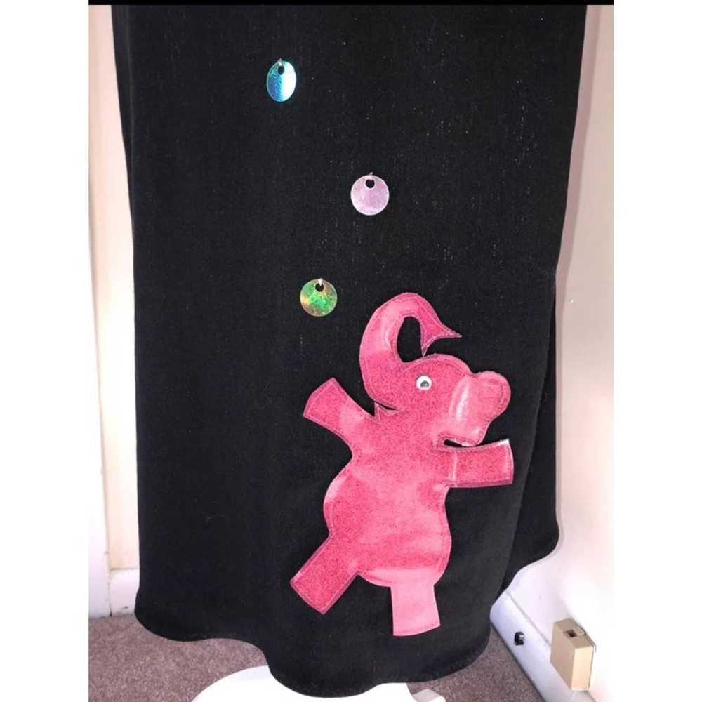 Mode Merr pink elephant pinup dress - image 6