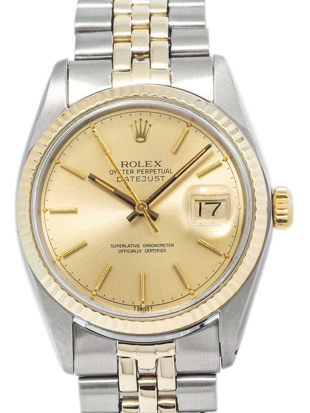 Rolex pre-owned Datejust 36mm - Gold - image 2