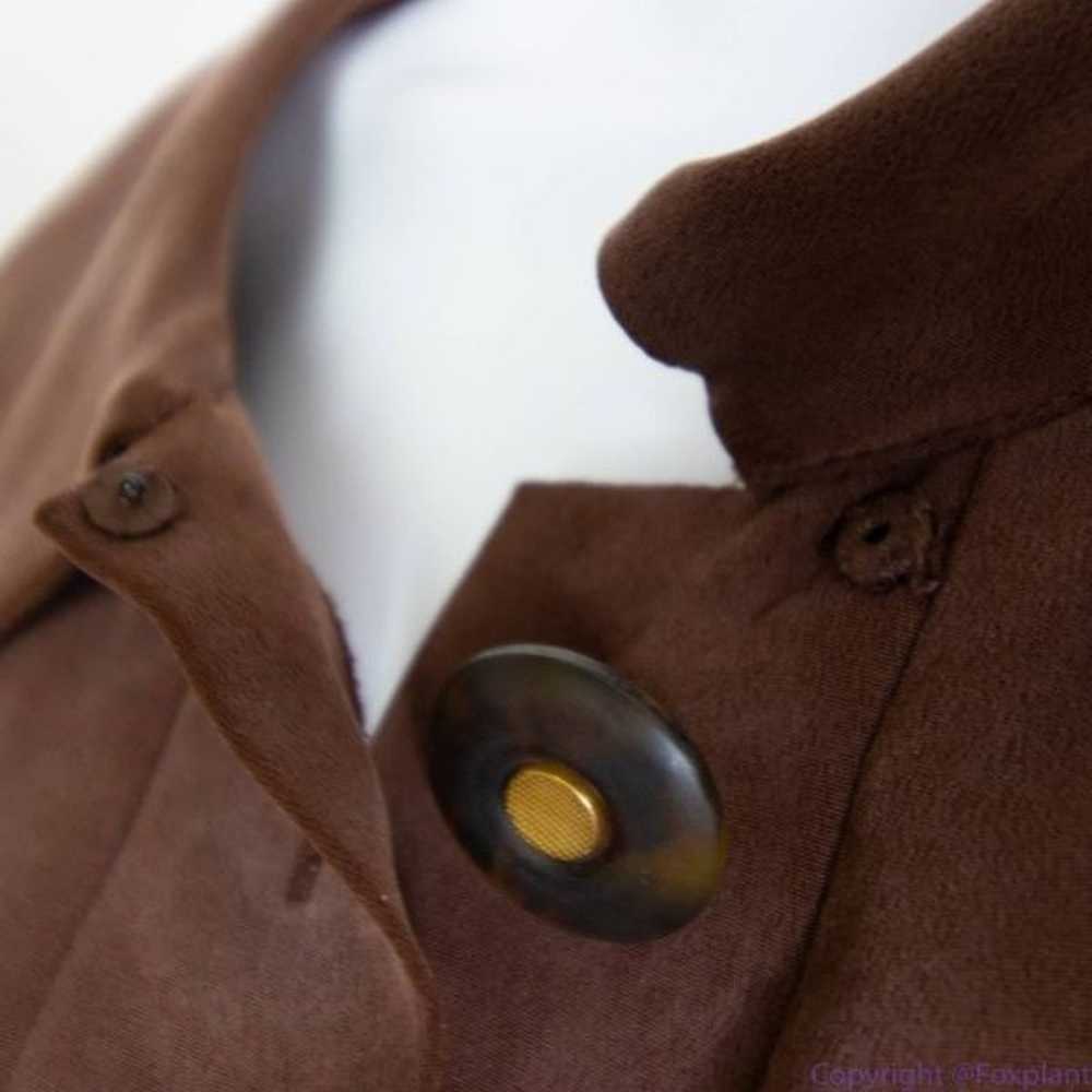 Vintage Spenser Jeremy 100% silk button down shor… - image 11