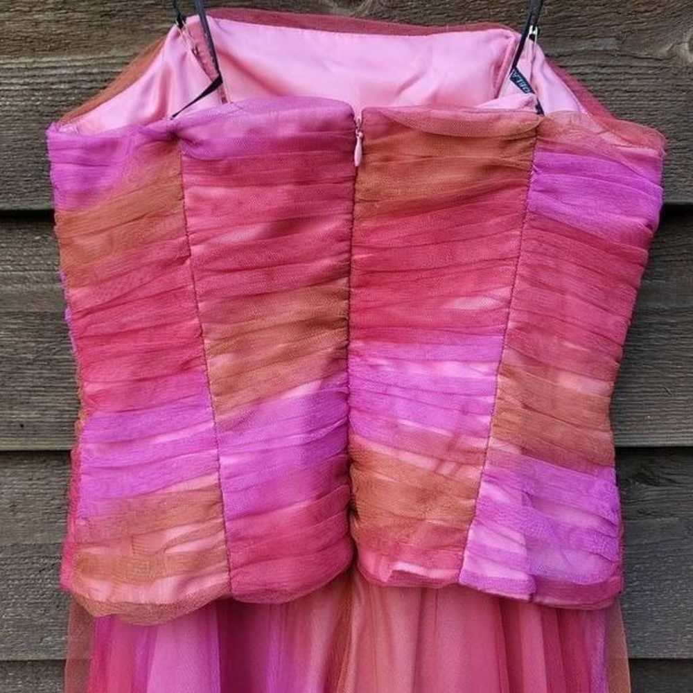 Vintage prom dress strapless  80s 90s 2000s - image 9