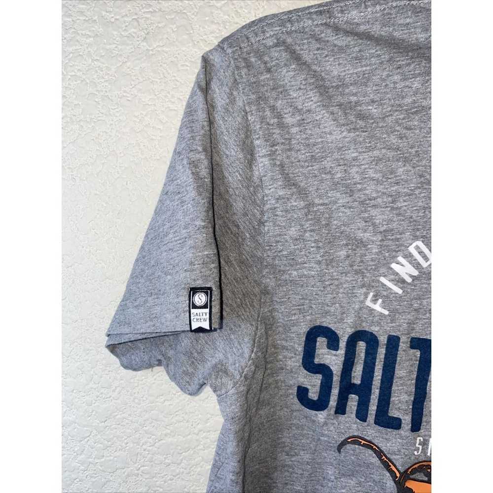 Salty Crew Colossal Squid Men's Small Gray Premiu… - image 5
