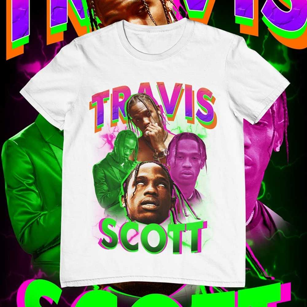 Travis Scott | Retro | Graphic T-shirt | Custom M… - image 2