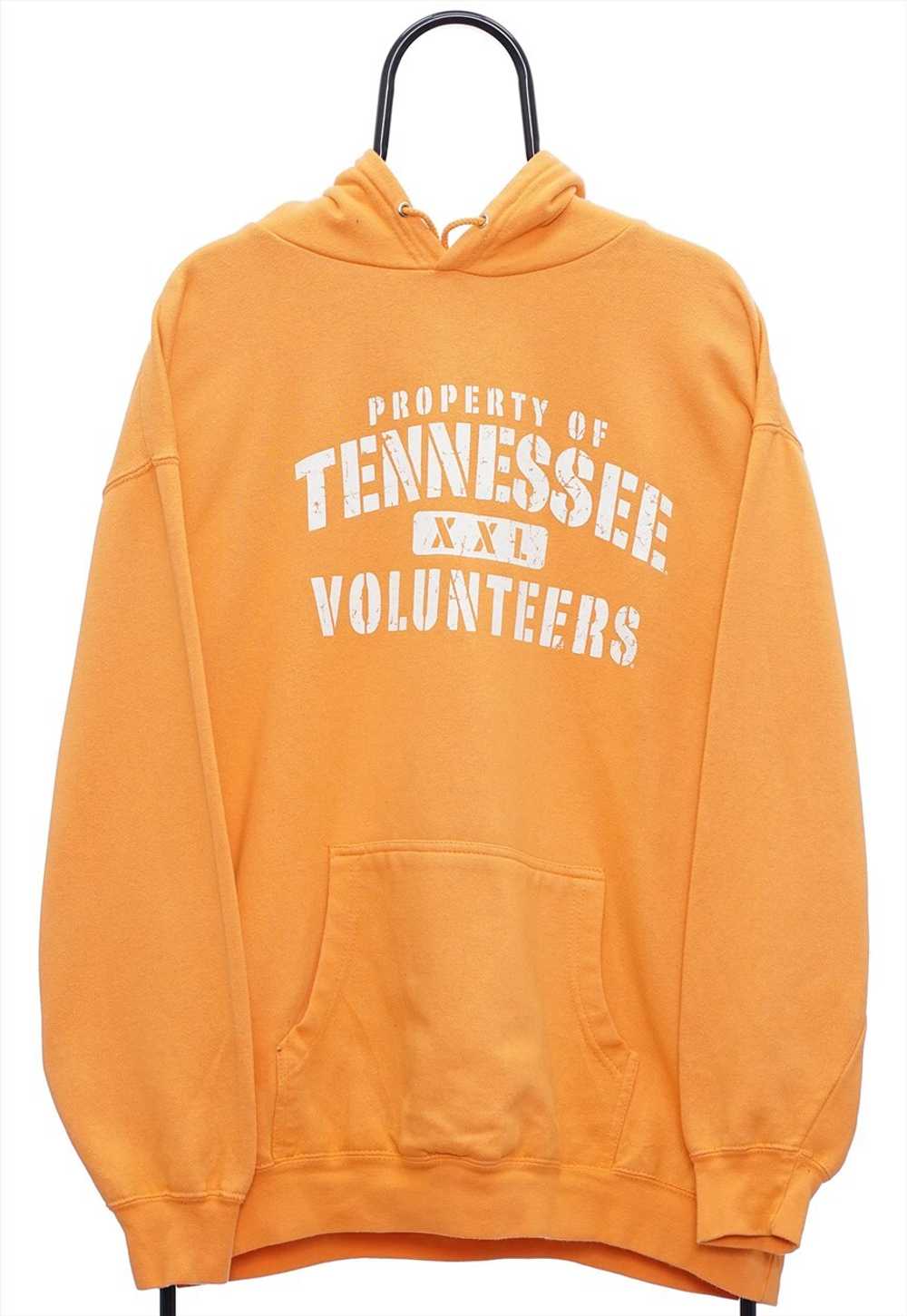 Vintage Tennessee Volunteers Graphic Orange Hoodi… - image 1