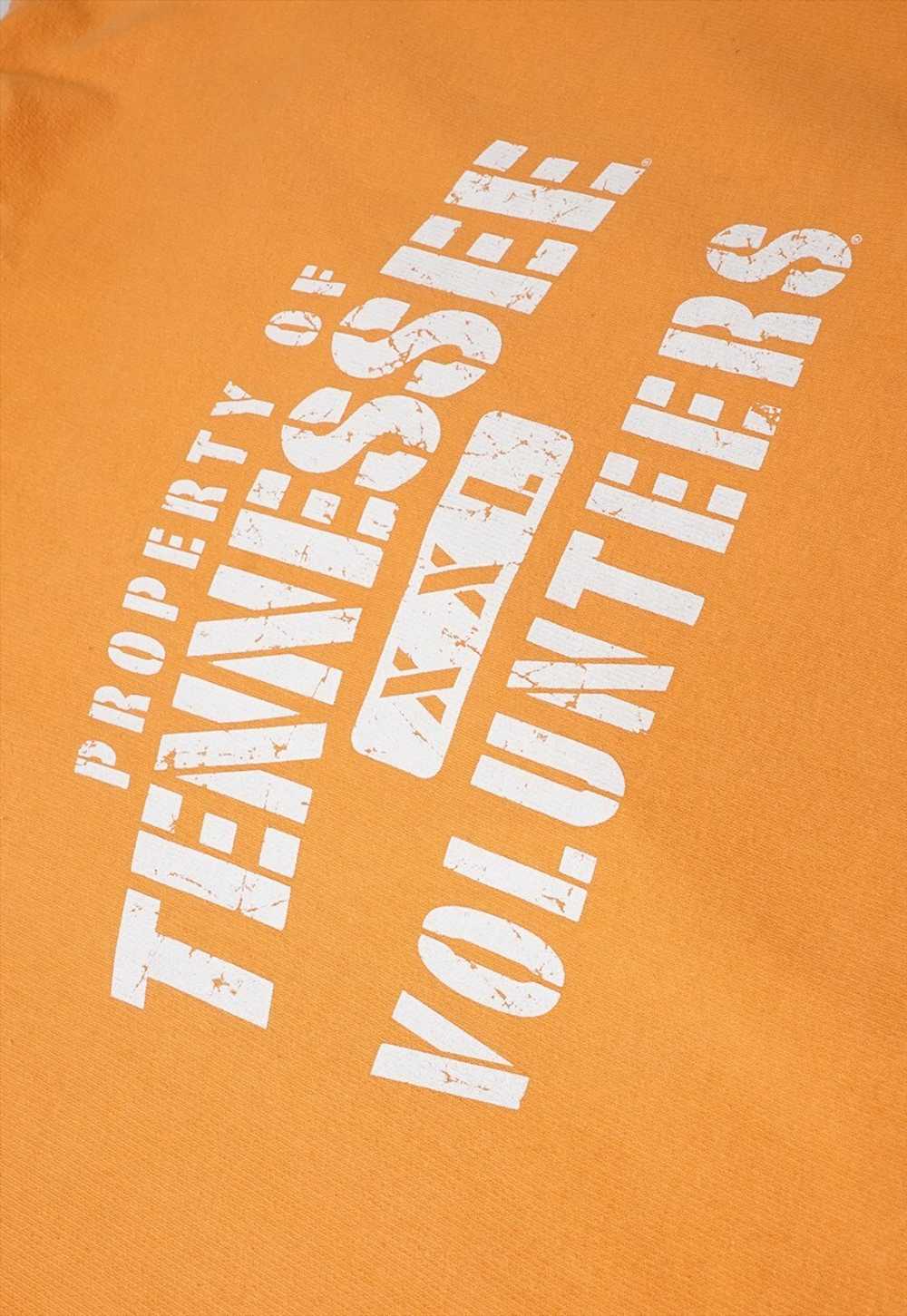 Vintage Tennessee Volunteers Graphic Orange Hoodi… - image 4