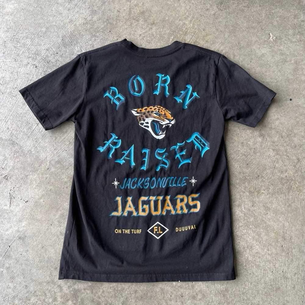 Jacksonville Jaguars Raised X Born T Shirt - image 5