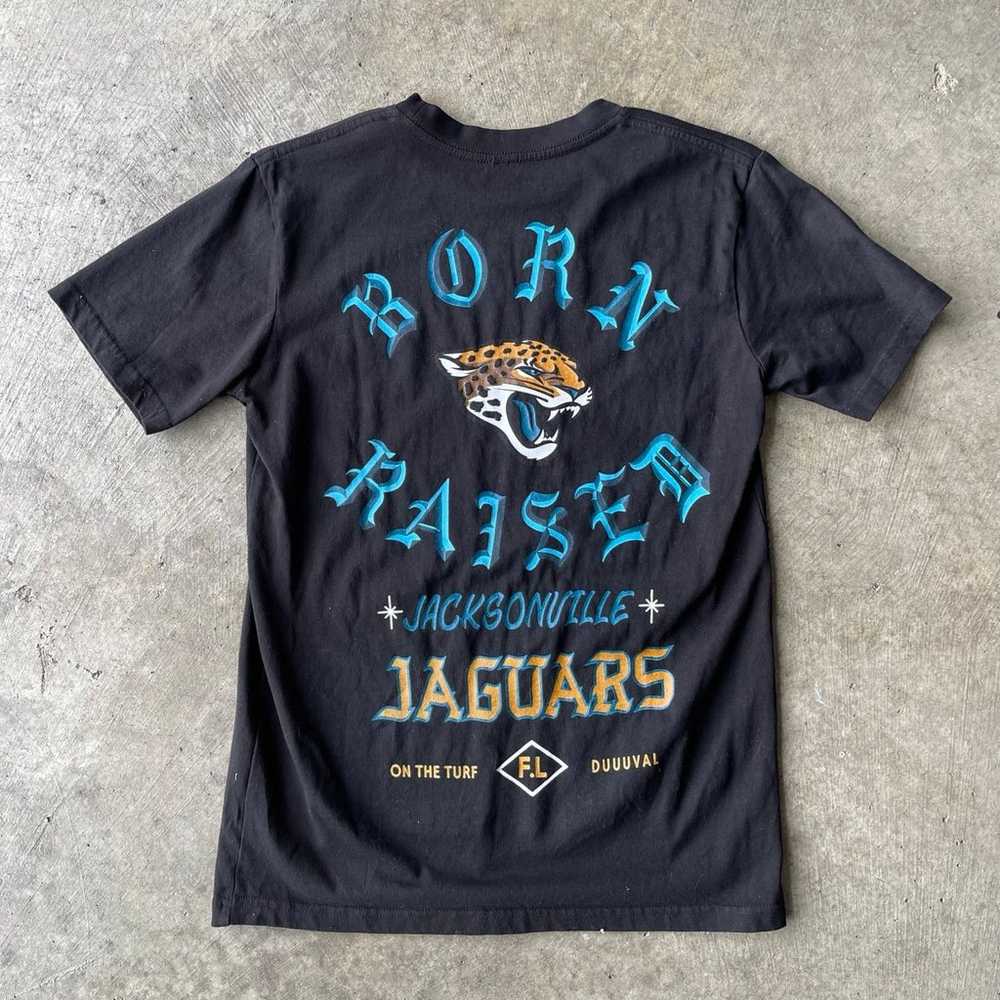 Jacksonville Jaguars Raised X Born T Shirt - image 6