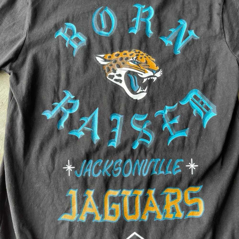 Jacksonville Jaguars Raised X Born T Shirt - image 7