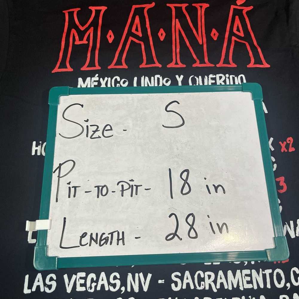 MANA Mexico Lindo y Querido 2023 Tour Black Shirt… - image 6