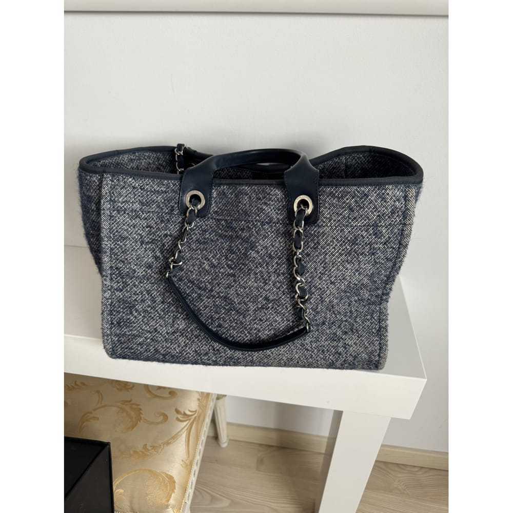 Chanel Deauville tweed tote - image 9