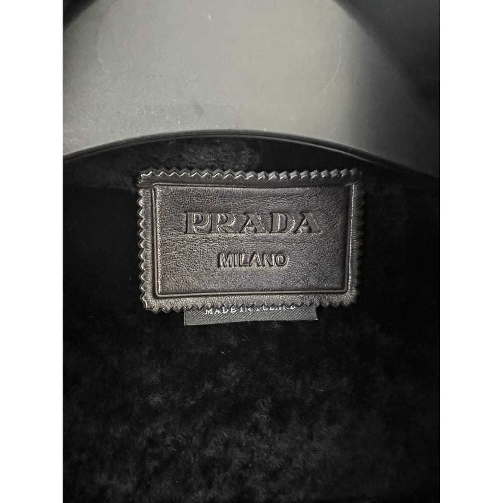 Prada Shearling biker jacket - image 4