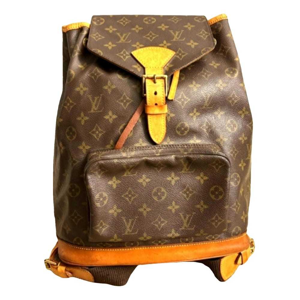 Louis Vuitton Montsouris Vintage cloth backpack - image 1