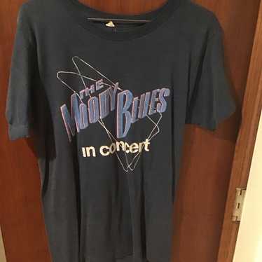 The Moody Blues in concert navy blue large t shirt - image 1
