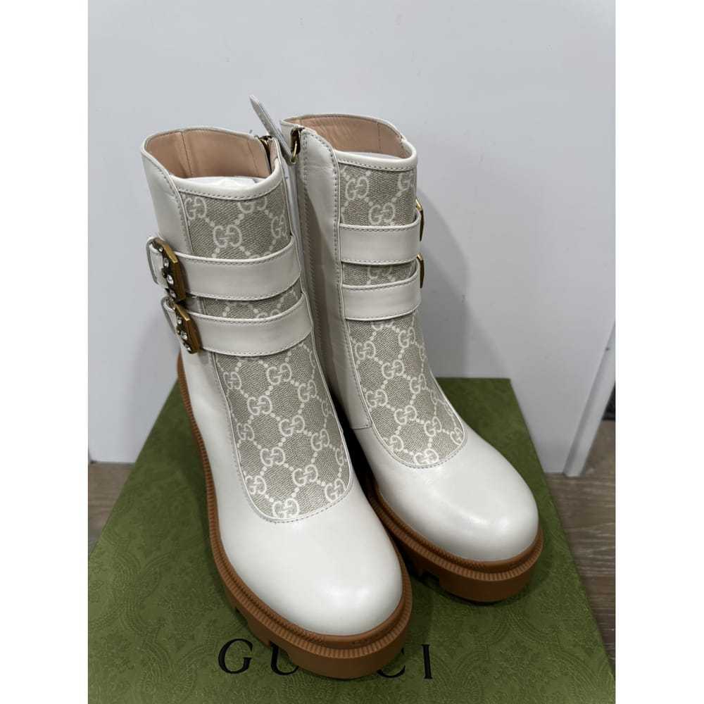 Gucci Leather ankle boots - image 2