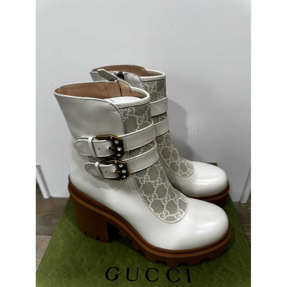 Gucci Leather ankle boots - image 3