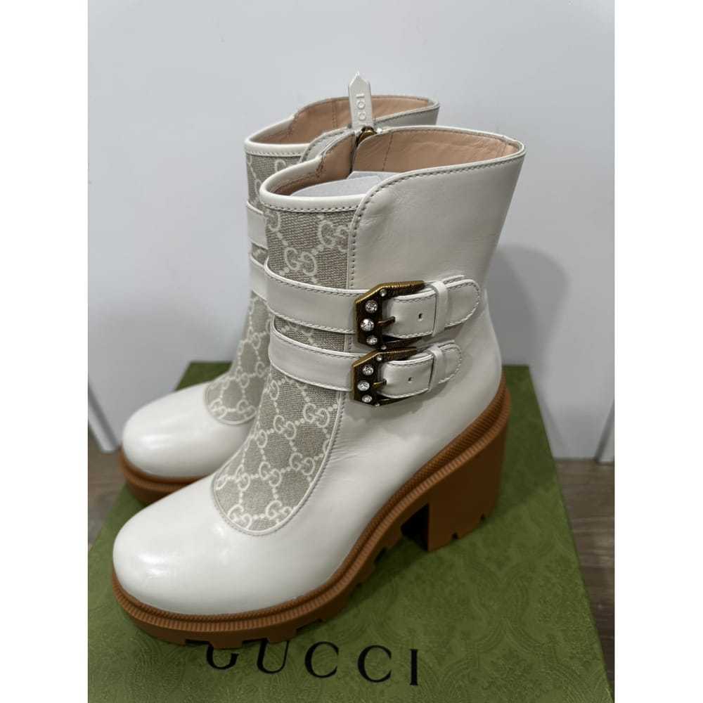 Gucci Leather ankle boots - image 8