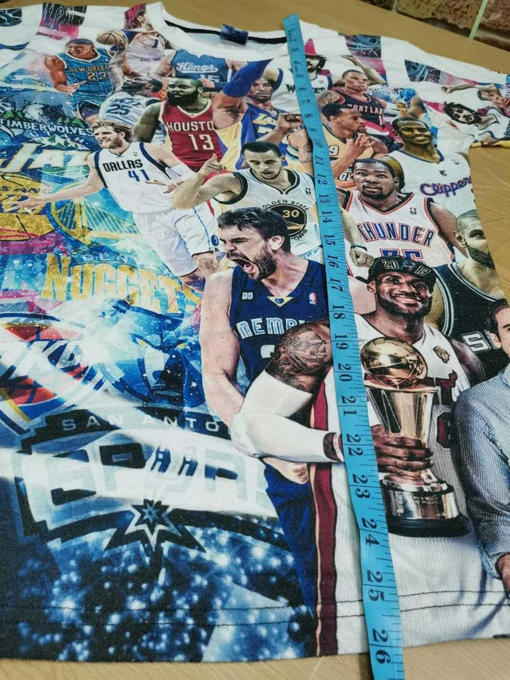 Japanese Brand × NBA × Sportswear NBA fullprint v… - image 8