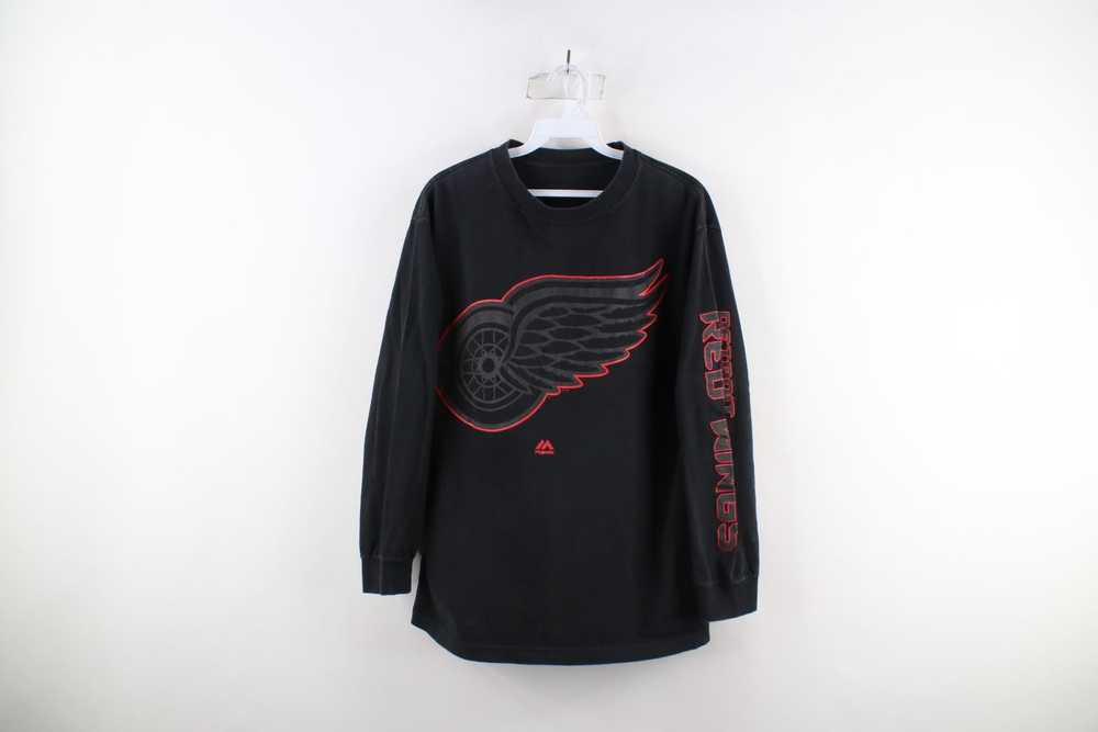 Majestic × Vintage Vintage Majestic Red Wings Hoc… - image 1