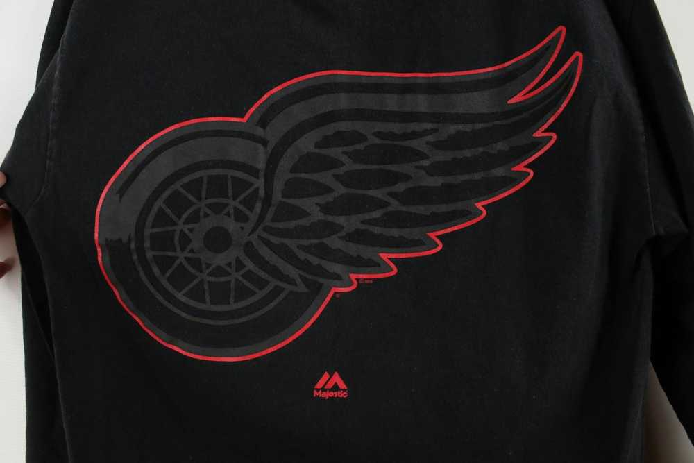 Majestic × Vintage Vintage Majestic Red Wings Hoc… - image 5