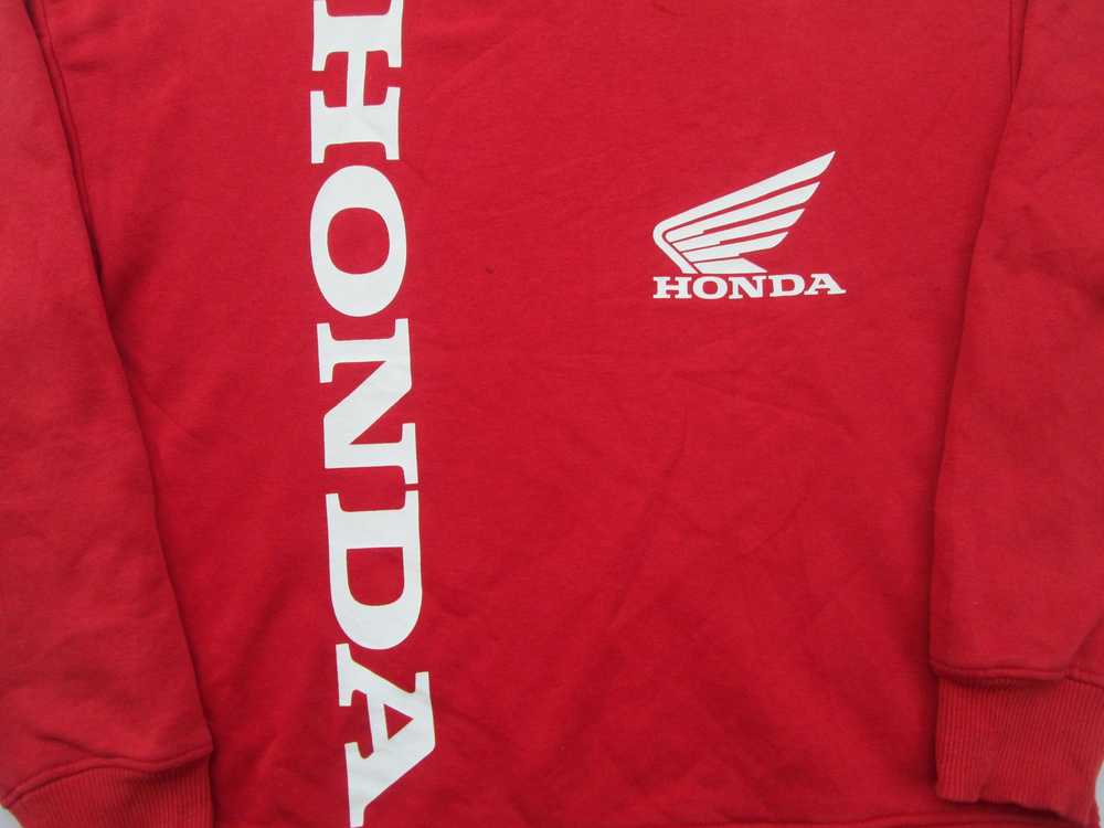 Honda × Japanese Brand × Racing Honda Big Logo Ra… - image 2