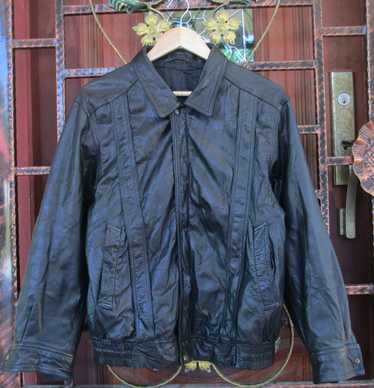 Japanese Brand × Leather Jacket × Vintage Tomo Jub