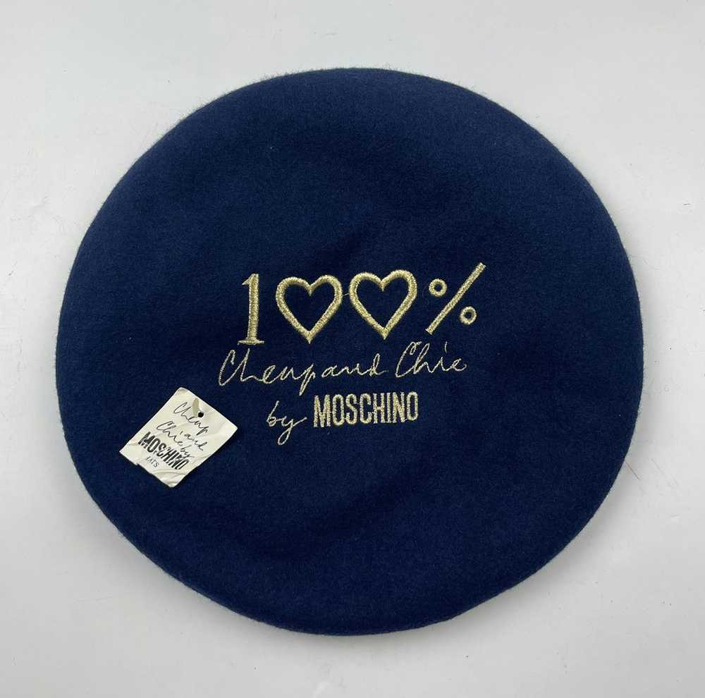 Designer × Moschino moschino cheap and chic hat t… - image 1