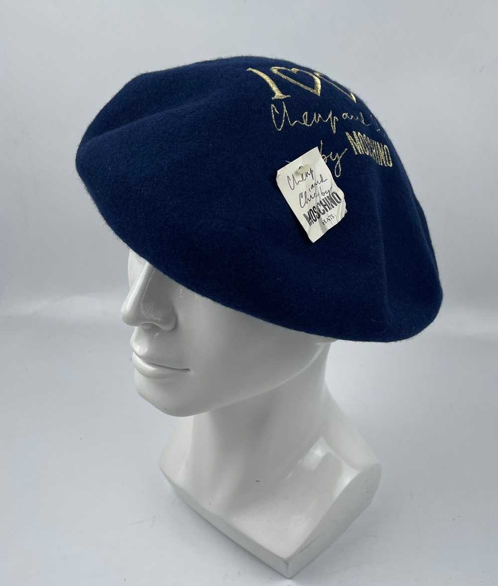 Designer × Moschino moschino cheap and chic hat t… - image 2
