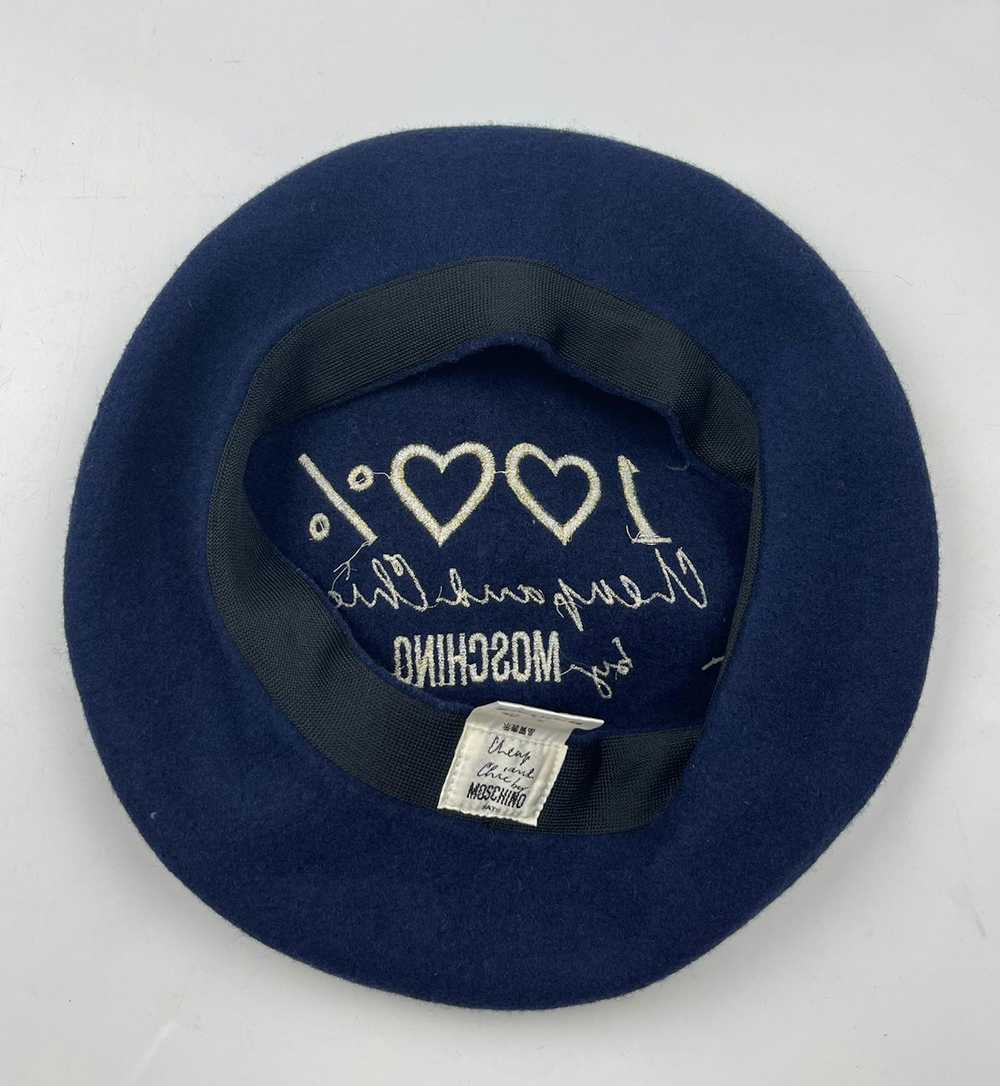 Designer × Moschino moschino cheap and chic hat t… - image 5