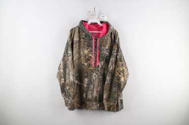 Under Armour Realtree Camouflage Camo Pink Womens XL Hoodie Hunting  Sweatshirt