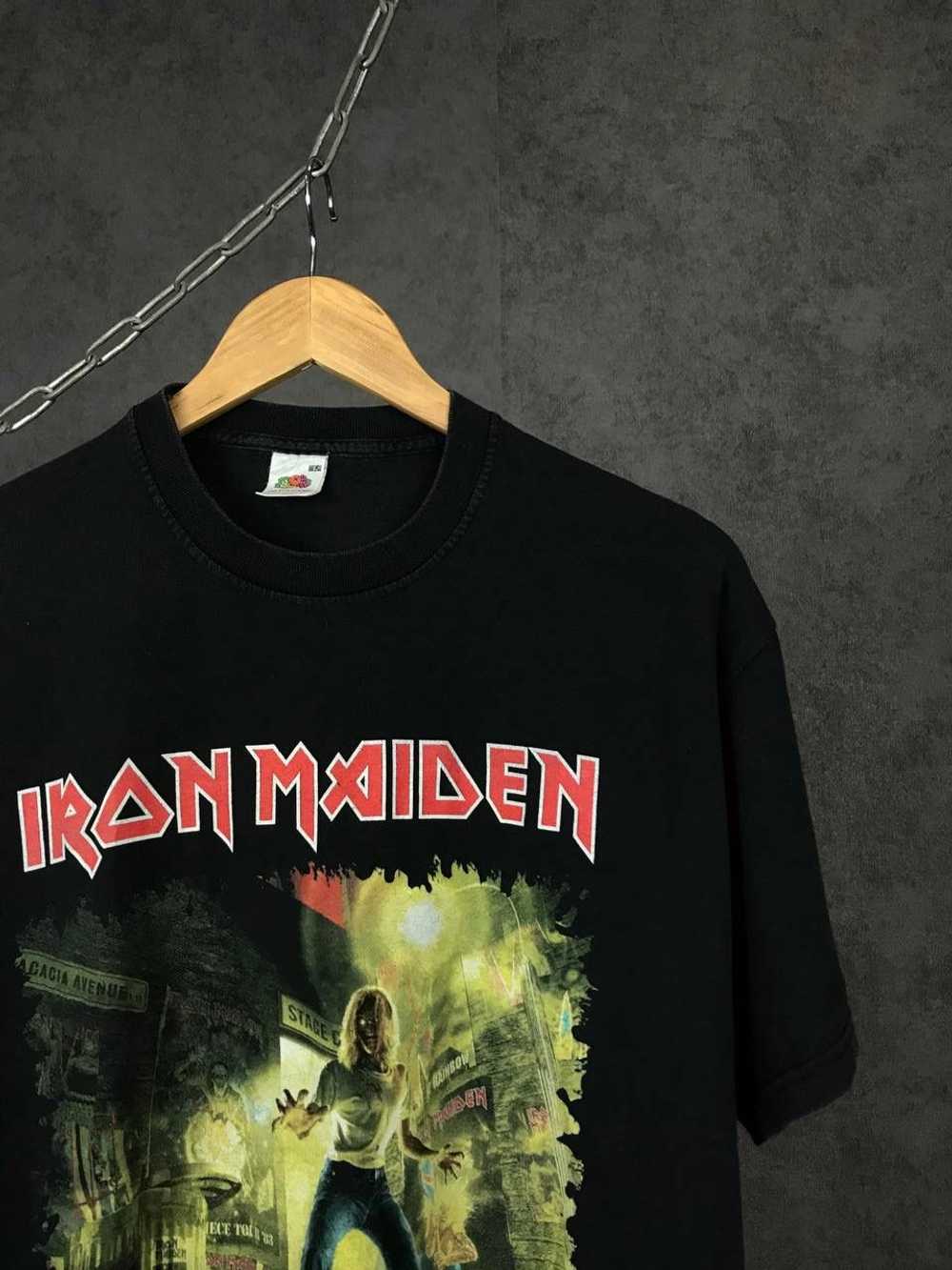Band Tees × Iron Maiden × Vintage Iron Maiden 200… - image 3
