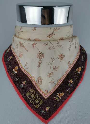Vintage Anna sui handkerchief / bandana / neckerch