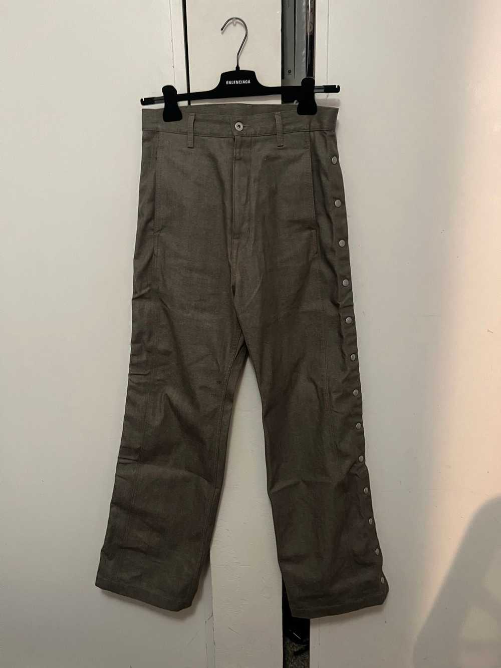 Rick Owens Rick Owens Drkshdw Khaki Pusher Jeans - image 3