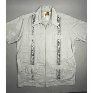 Haband Vintage Genuine Haband Guayabera Shirt Mens