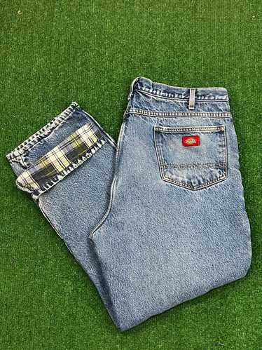 Carhartt × Vintage Y2k Dickies Flannel Lined Jeans